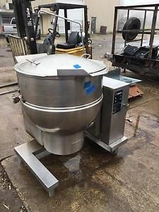 *used* groen dht-60 natural gas 60 gallon jacketed tilting steam kettle! for sale