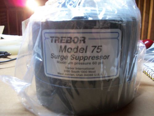 NEW Trebor Model 75 Surge Suppressor Damper Air Supply Maximum Pressure 60 PSI