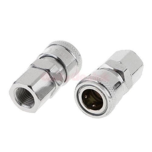 2Pcs Air Line Hose Compressor Fitting Connector 8mm Thread Coupling SF20