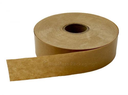 Gummed tape* non  reinforced*brown tape 3&#034; wide x 300 feet ea x 10 rolls/cs for sale