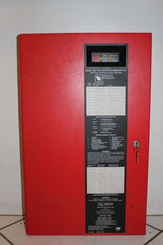 SILENT KNIGHT Fire Alarm Control Panel model# SK-5207 MODEL 5198 &#034;MIAMI, FL&#034;