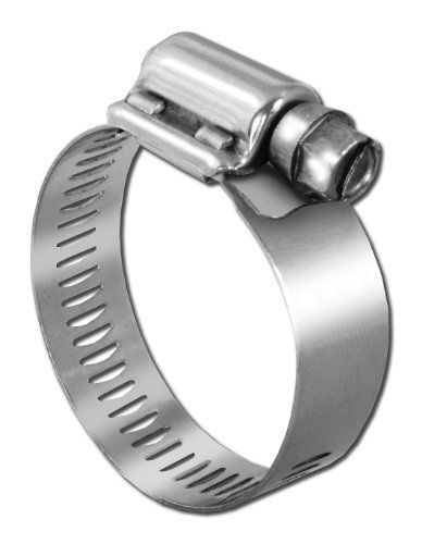 Pro Tie 33501 SAE Size 024 Range 1-1/16-Inch-2-Inch Heavy Duty All Stainless