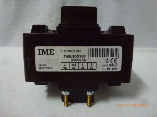 IME TASL50D150 Current Transformer 1500/5A 47..50..63Hz TAS65 2408590030 New