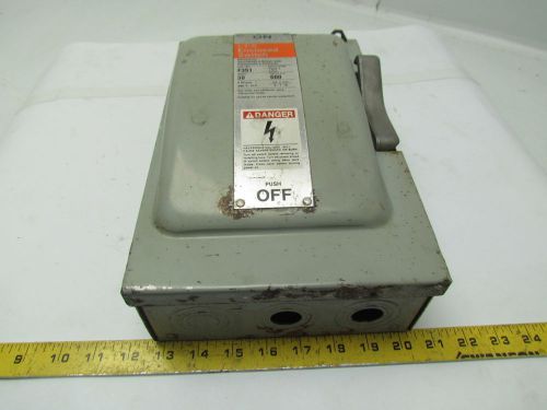 I-T-E F-351 Safety Switch 30A 600V Fused 3P