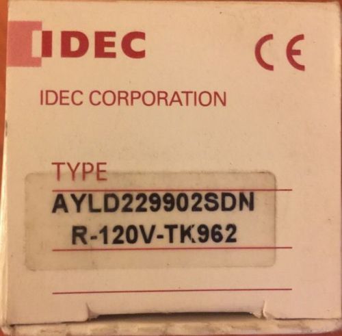 IDEC, AYLD229902SDN, R-120-TK962