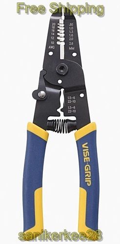 Vise-grip multi tool stripper, cutter and crimper, 7-inch pliers-style nose tool for sale