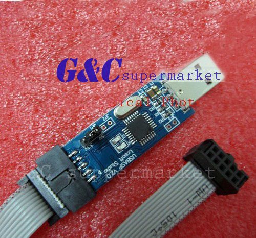 USB ISP Programmer for ATMEL AVR ( 51 ATMega ATTiny ) NEW GOOD QUALITY M17