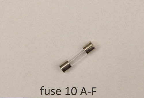 5x fuse 10 A-Fast Blow