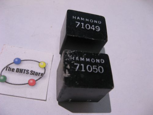 Hammond Signal Transformers 71049 71050 Potted PCB Mount - Used Pulls Qty 2