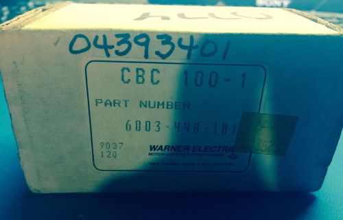 Warner Electric Cbc-100-1 Clutch Module Nib