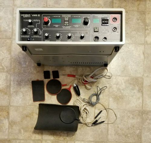 Chattanooga Intelect VMS II Muscle Stimulator Physical Therapy Unit W/ Pads