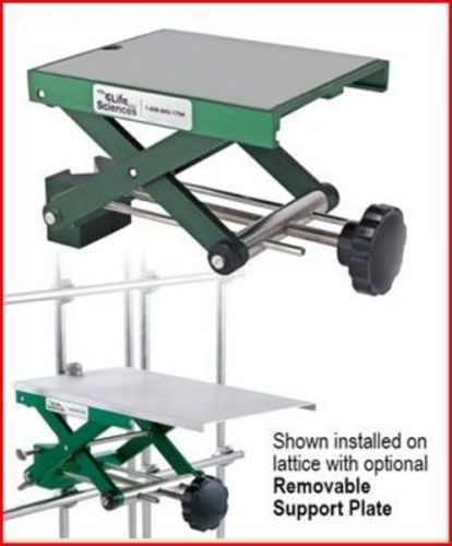 **new** chemglass cg-3053 chem-jack lattice mount support jack &amp; support plate for sale