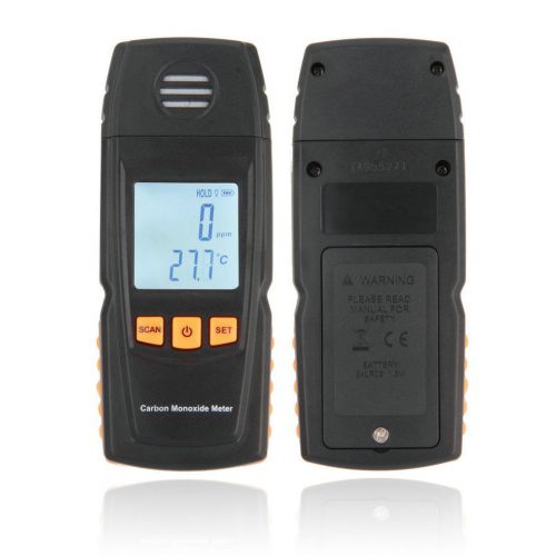 LCD  Digital Carbon Monoxide Handheld Meter CO Gas Tester Detector Meter GD