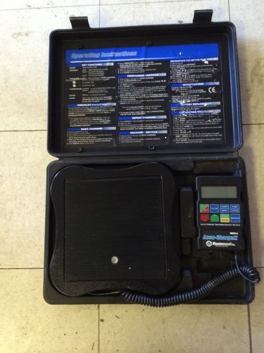 Mastercool accu charge ii programmable refridgerant scale 98210-a for sale