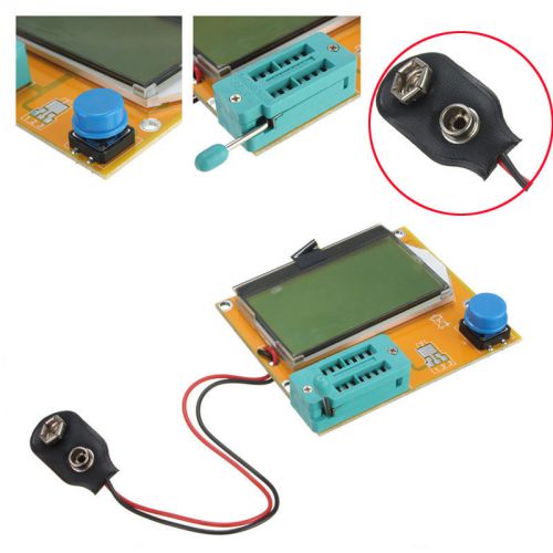 LCR-T4 ESR Meter LCD Transistor Tester Diode Triode Capacitance SCR Inductance