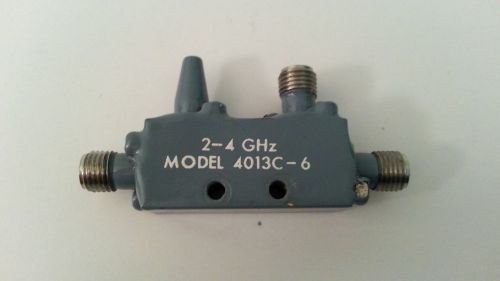 Narda 4013C-6 RF Directional Coupler 6dB 2.0-4.0GHz SMA