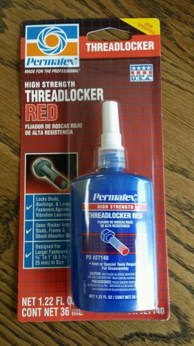 Threadlocker High Strength in Red