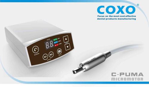 COXO C-PUMA Dental Electric Micromotor System Brushless Micro motor LED