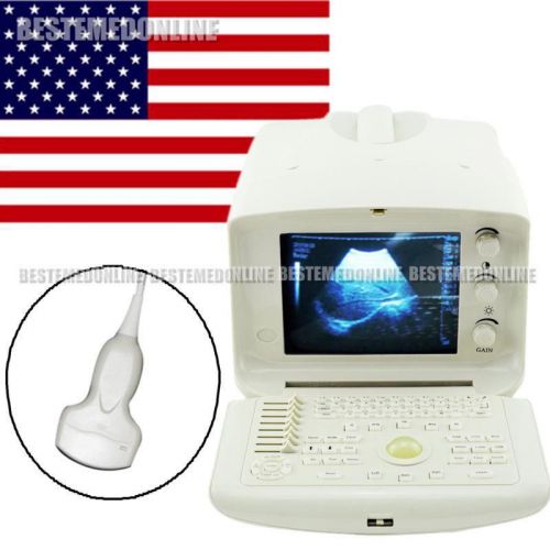 Portable digital ultrasound scanner machine diagnosis system convex probe + 3d for sale
