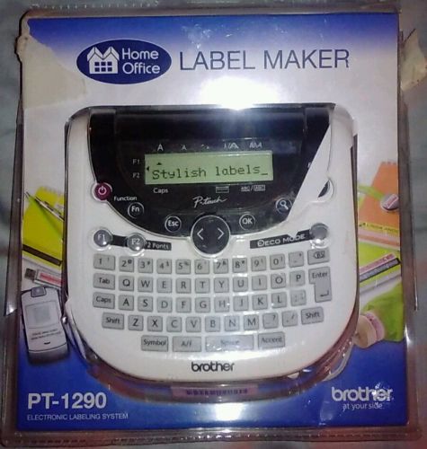 Brother P-Touch Model PT-1290 Electronic Labeling System (Sticker Maker)