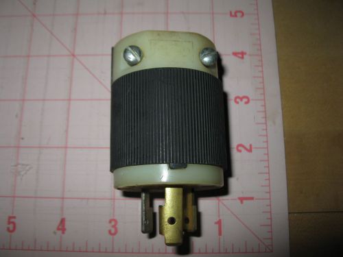 Hubbell Twist-Lock  20Amp 125 Volt Male cable end connector  Part #231A