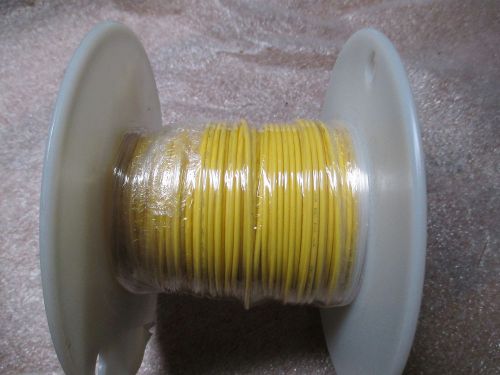 M22759/11-18-5 SPC Silver Plated 18awg. wire TFE 100ft Yellow