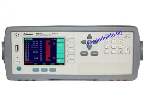 Brand New 3.5&#034; LCD AT5110 10 Channels Resistance Meter Tester 1??~300K?