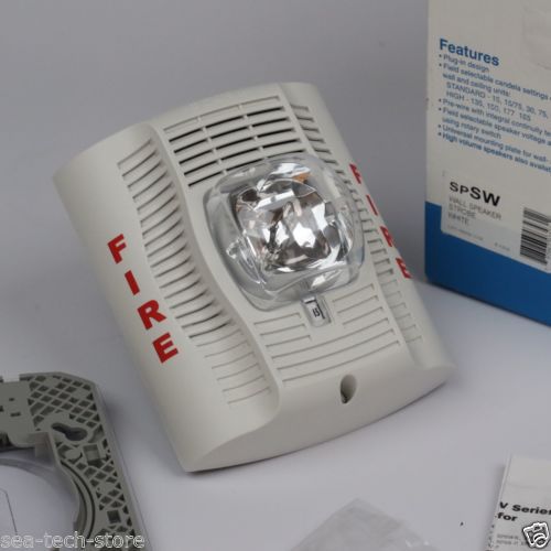 Spectra Alert Advance SPSW Wall Speaker Fire Alarm - NIB