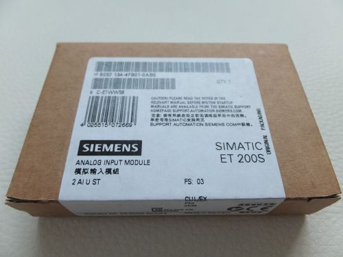 Siemens Simatic Analogue Input 2AI ET 200S 6ES7 134-4FB01-0AB0  (RS 662-3589)