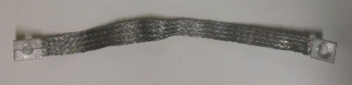 Sgp 18&#034; x 1&#034; aluminum braided ground strap 1/2&#034; mounting hole for sale