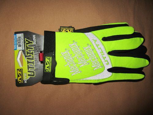 MECHANIX WEAR Mechanics Gloves M, Hi-Viz - Utility - Yellow - BRAND NEW!