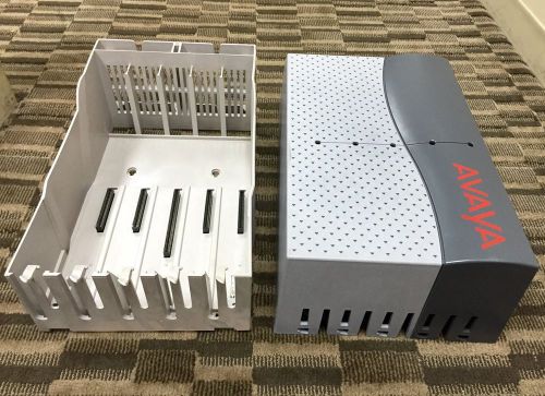 Avaya acs 5 slot carrier (grey style) 103h5(28) 700229818 with power cord for sale