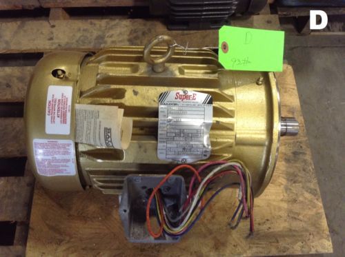 Baldor SuperE VEM36RIT 3HP Motor 3PH 1760RPM 230/460V 182TC Frame 1&#034;Shaft