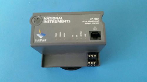 National Instruments FP-1600 Ethernet Fieldpoint Network Controller Interface