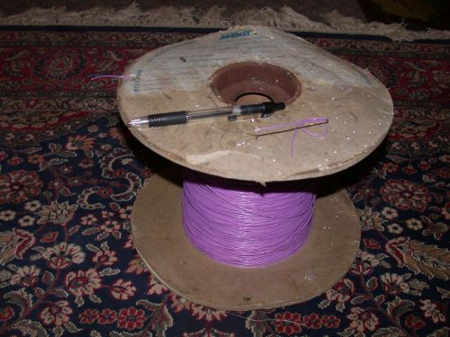 3500  ft   24 awg (7x32) hook-up wire teflon silver plated copper for sale