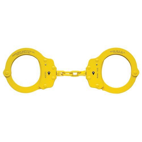 Yellow peerless 750  chain link handcuff pr-4712y for sale