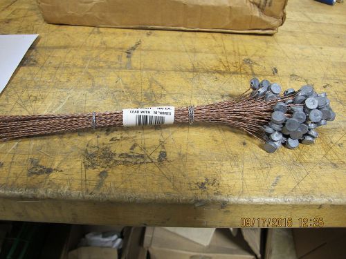 100) anti pilfer wire lead seals 7/16” 2 ply twisted wire seal x 10” long 27911 for sale
