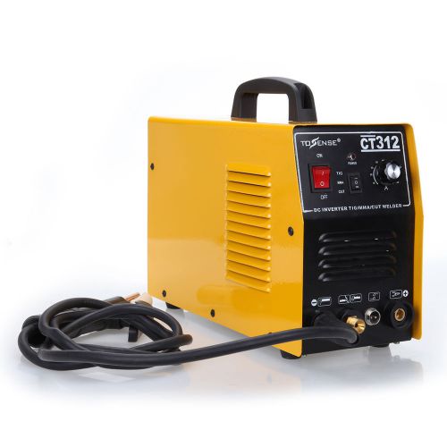 Ct-312 3 in 1 functional plasma cutter/tig/mma welder cutting welding machine for sale