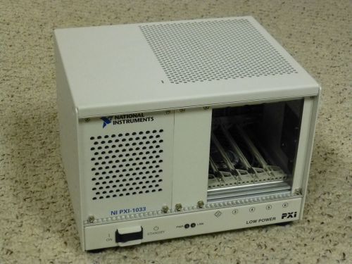 National Instruments NI PXI-1033 Chassis / 5-Slot PXI Mainframe w/ MXI-Express