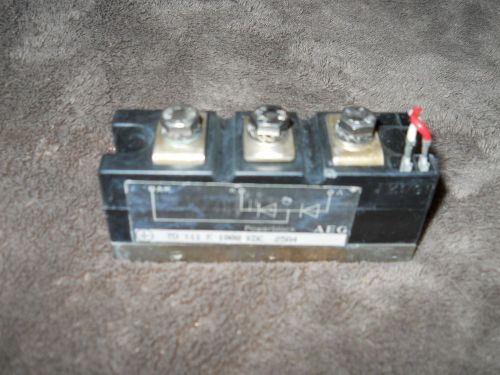 AEG Diode/Thyristor Power Module, TD111F1000KDC, 1000V, 111A