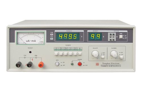 TH2687C Electrolytic Capacitor Leakage Current Meter Voltage 0-200V,0-650V