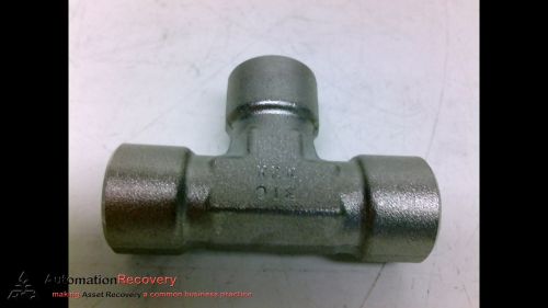 Swagelok ss-4-t tee pipe fitting 1/4&#034; female npt, new* for sale