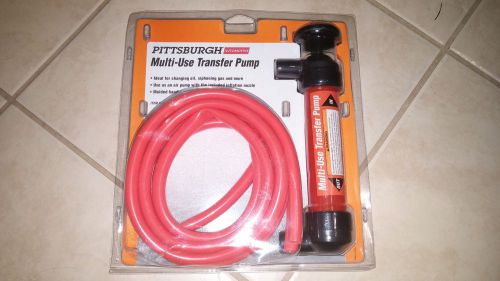 Pittsburg multi use  transfer pump transfer gas oil water liquid tool fuel new for sale