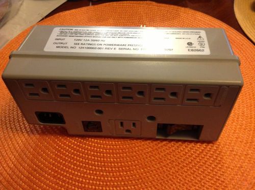 POWERWARE E82662 NETWORK TRANSIENT PROTECTOR 120V-AC RECEPTACLE B205486