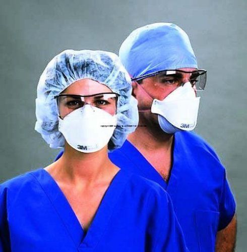 3M 1870 Box of 20 N95 Health Care Particulate Respirator and Surgical Mask