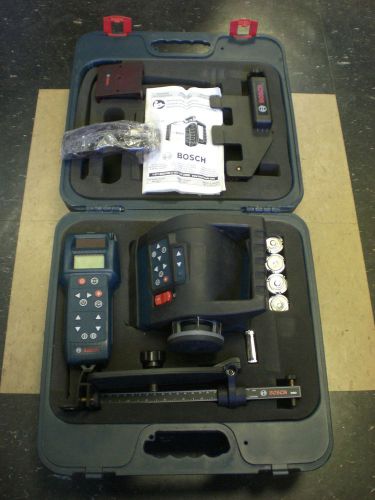 Bosch GRL145HV Self Leveling Rotary Laser with RCR2 Remote Receiver in Hard Case