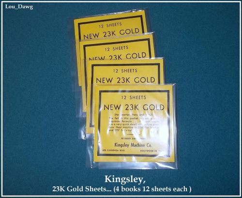 Kingsley Machine  ( 23k Gold Sheets ) Hot Foil Stamping Machine