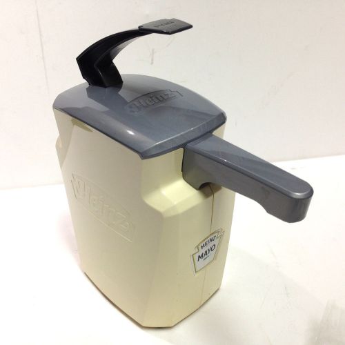 Heinz Keystone 1.5 gal Condiment Pump Dispenser - Mayo Model 8696 By Asept