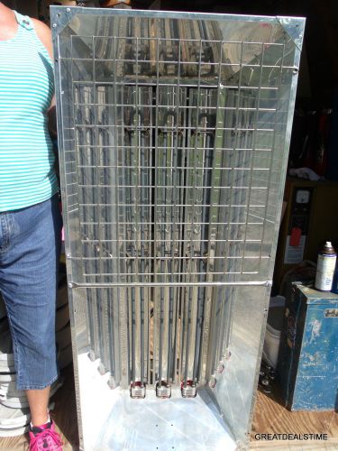 Chromalox star-14a-43-p portable radiant electric heater 480v marechal 63-68043 for sale