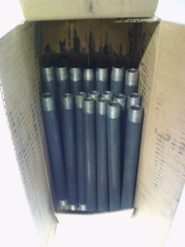 Matco Norca ZNB028 Steel Pipe Nipples 3/8 x 8&#034; Box of 25